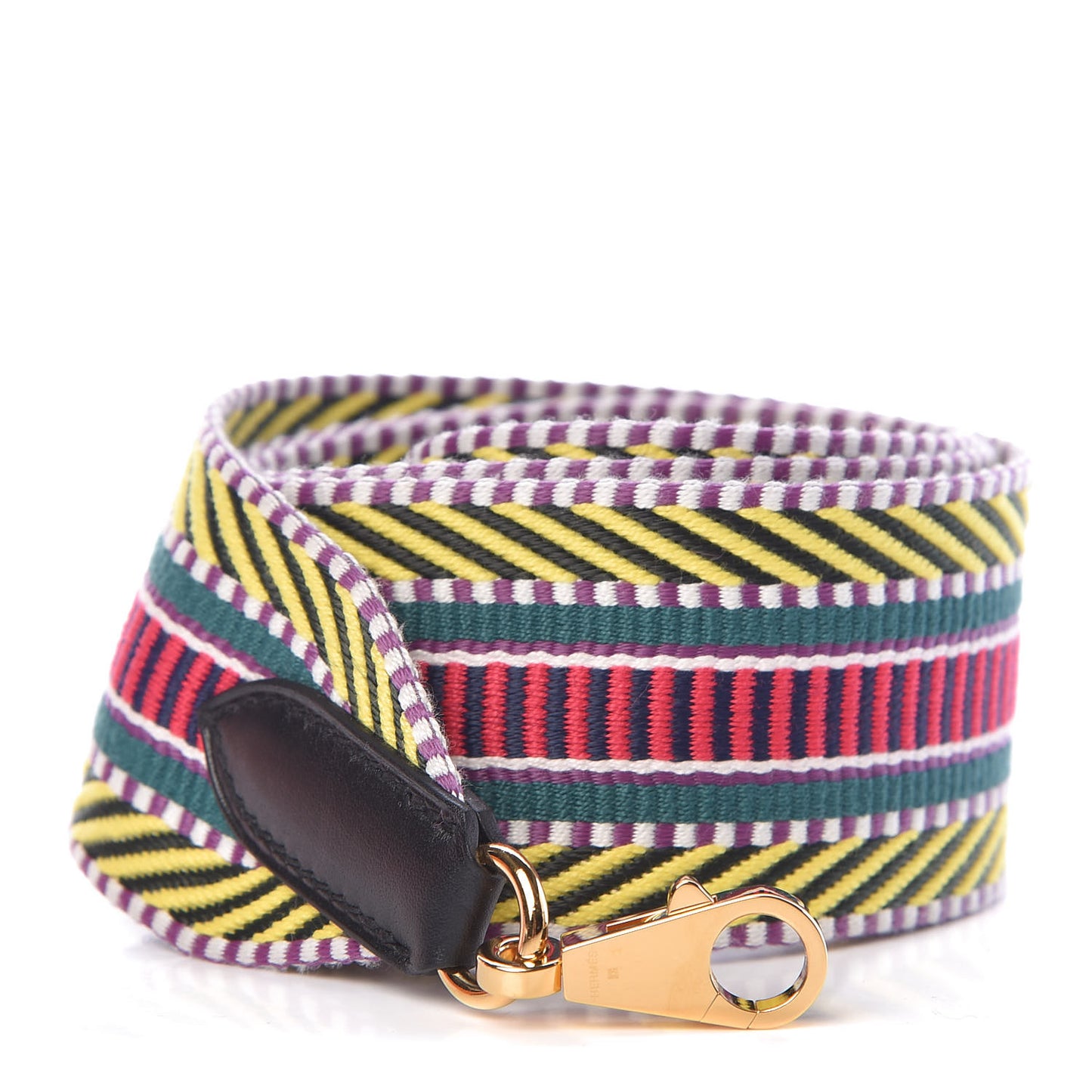 Toile Swift 50mm Sangle Cavale Shoulder Strap Multicolor Black