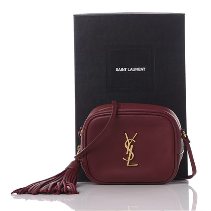 Saint Laurent Nappa Monogram Blogger Bag Amaranto 10 of 10