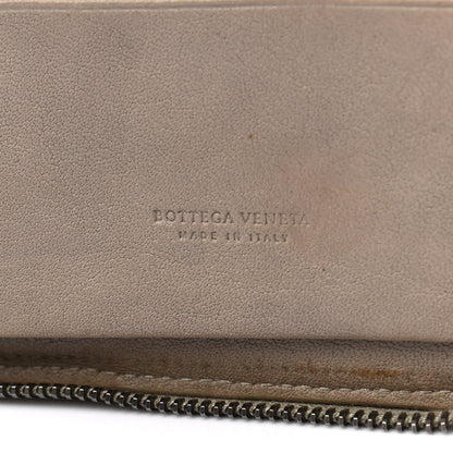 Bottega Veneta Nappa Intrecciato Zip Around Wallet Mink 6 of 10