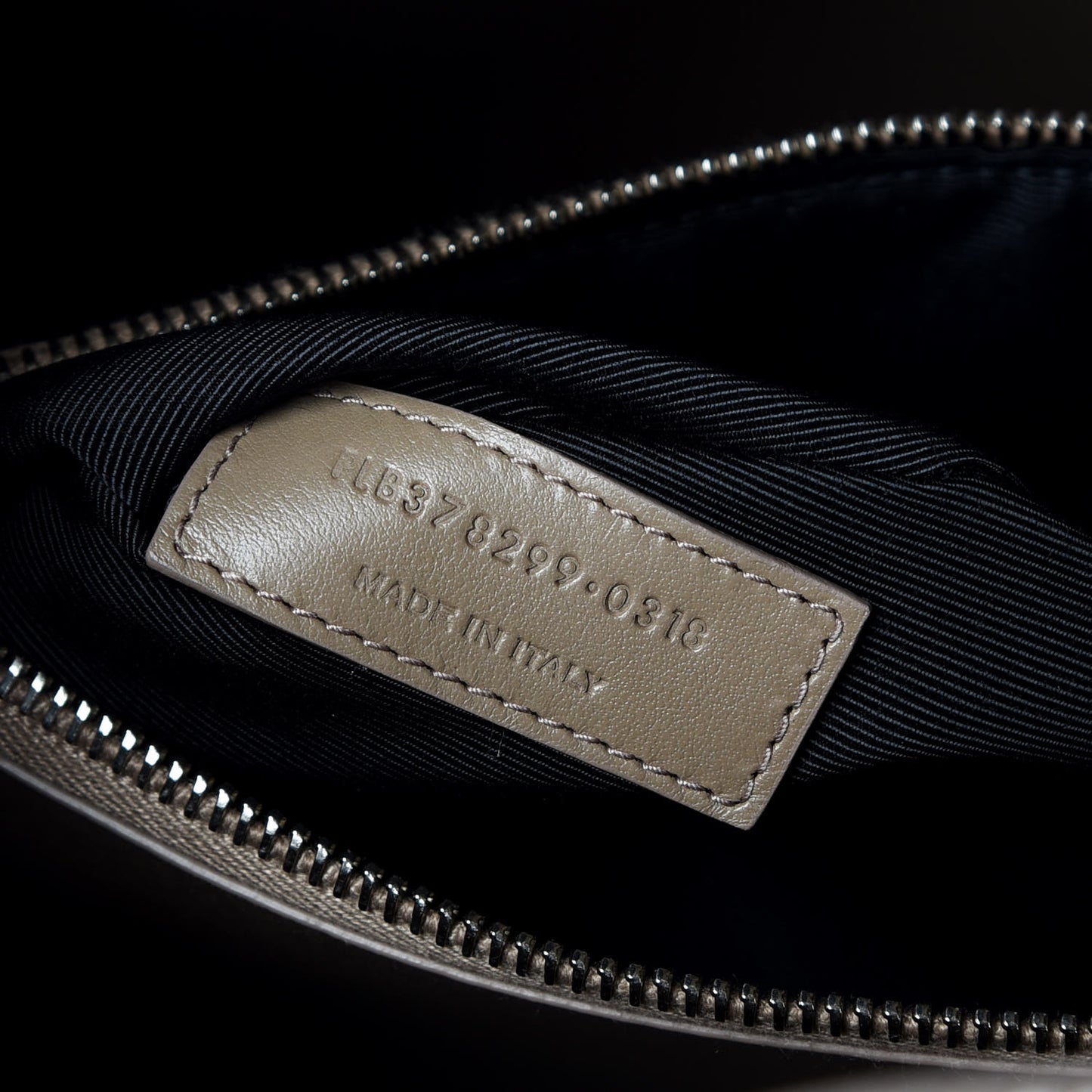 Grained Calfskin Small Sac De Jour Taupe