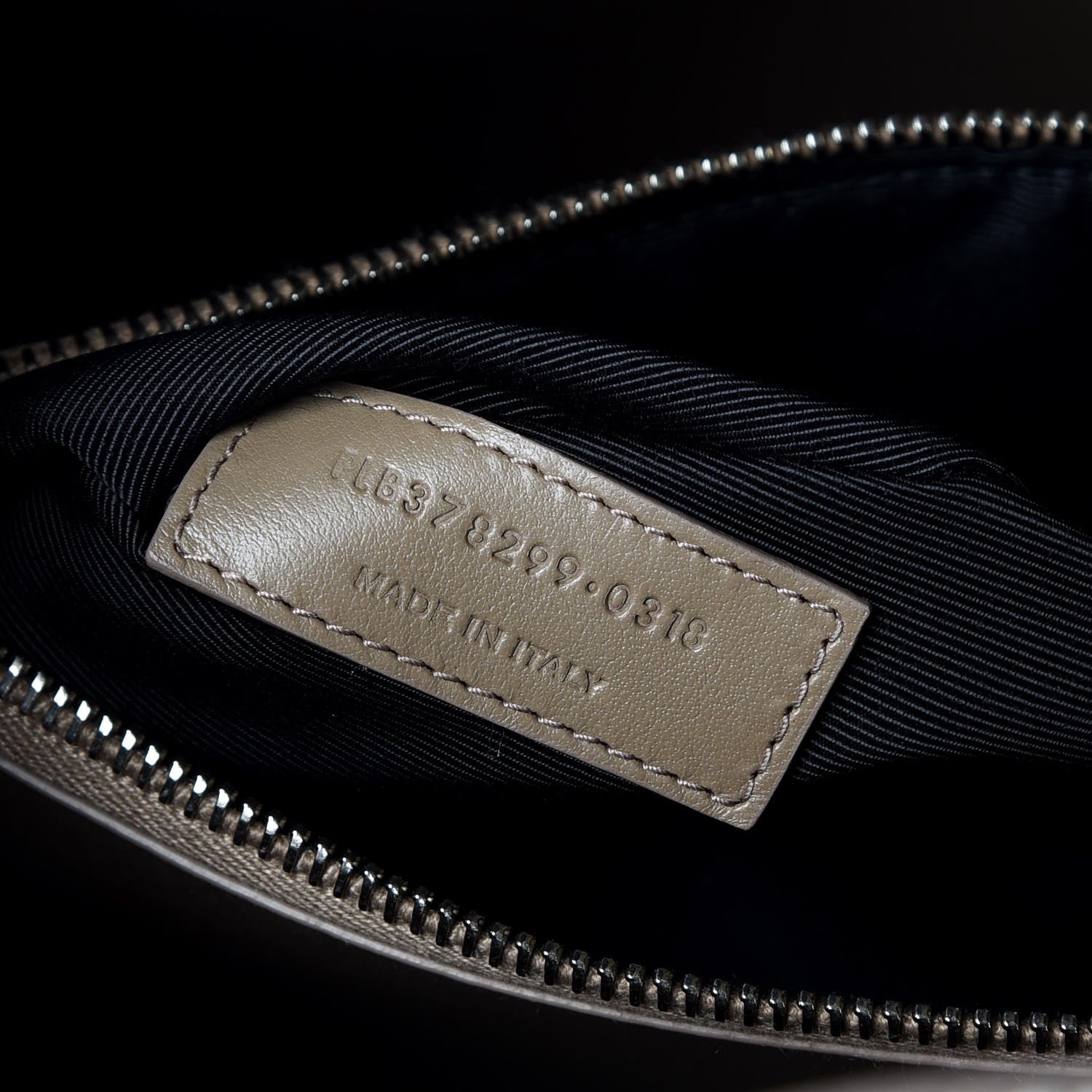 Saint Laurent Grained Calfskin Small Sac De Jour Taupe 9 of 9