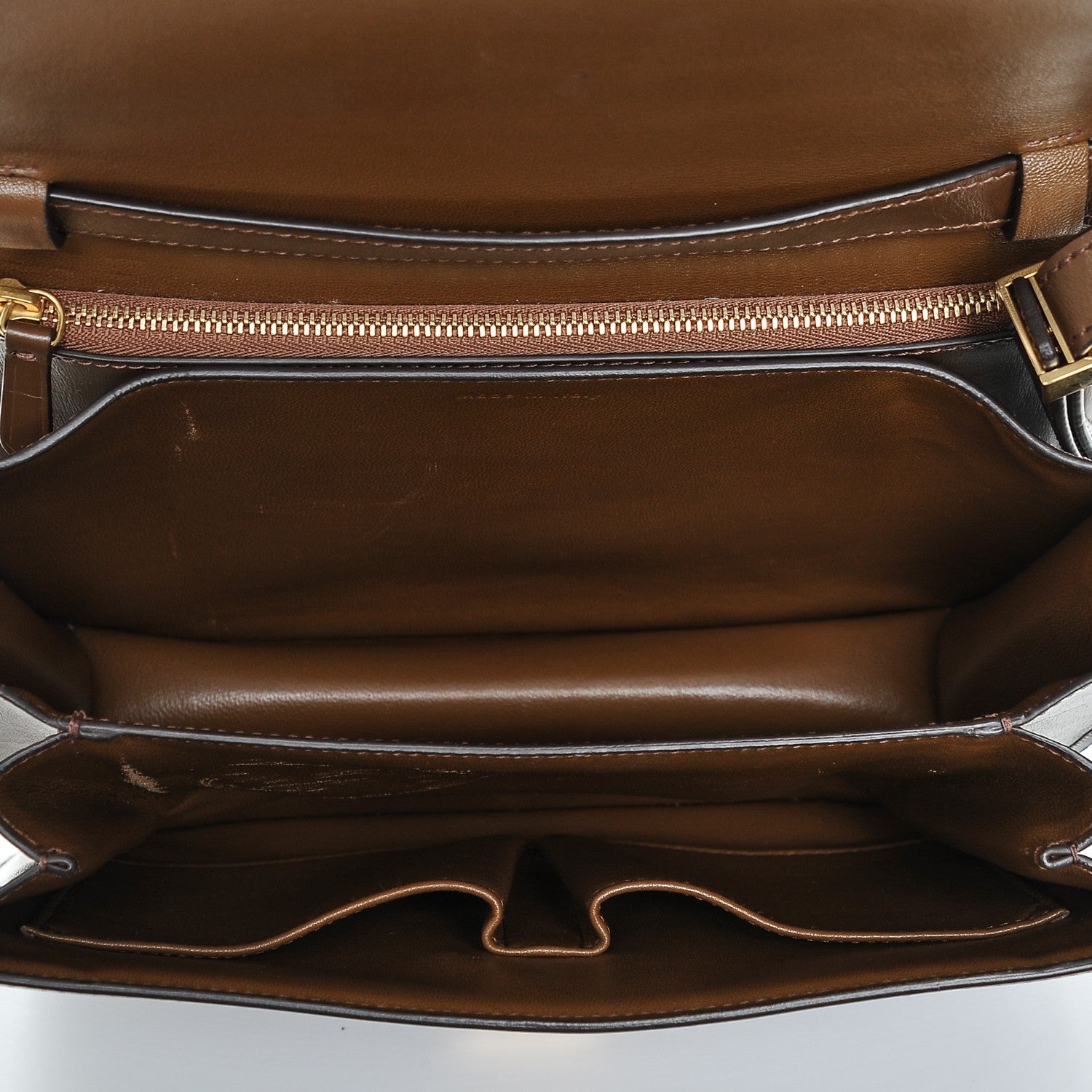 Celine Box Calfskin Medium Classic Box Flap Bag Camel 5 of 6