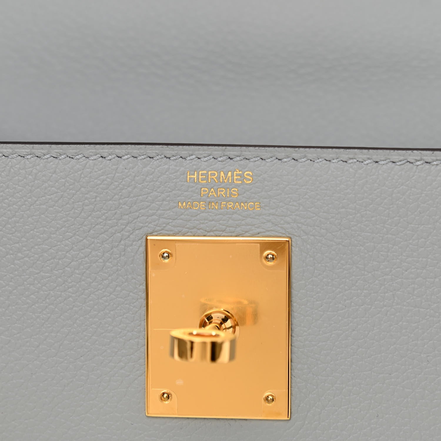 Hermes Evercolor Kelly Retourne 28 Bleu Glacier 6 of 12