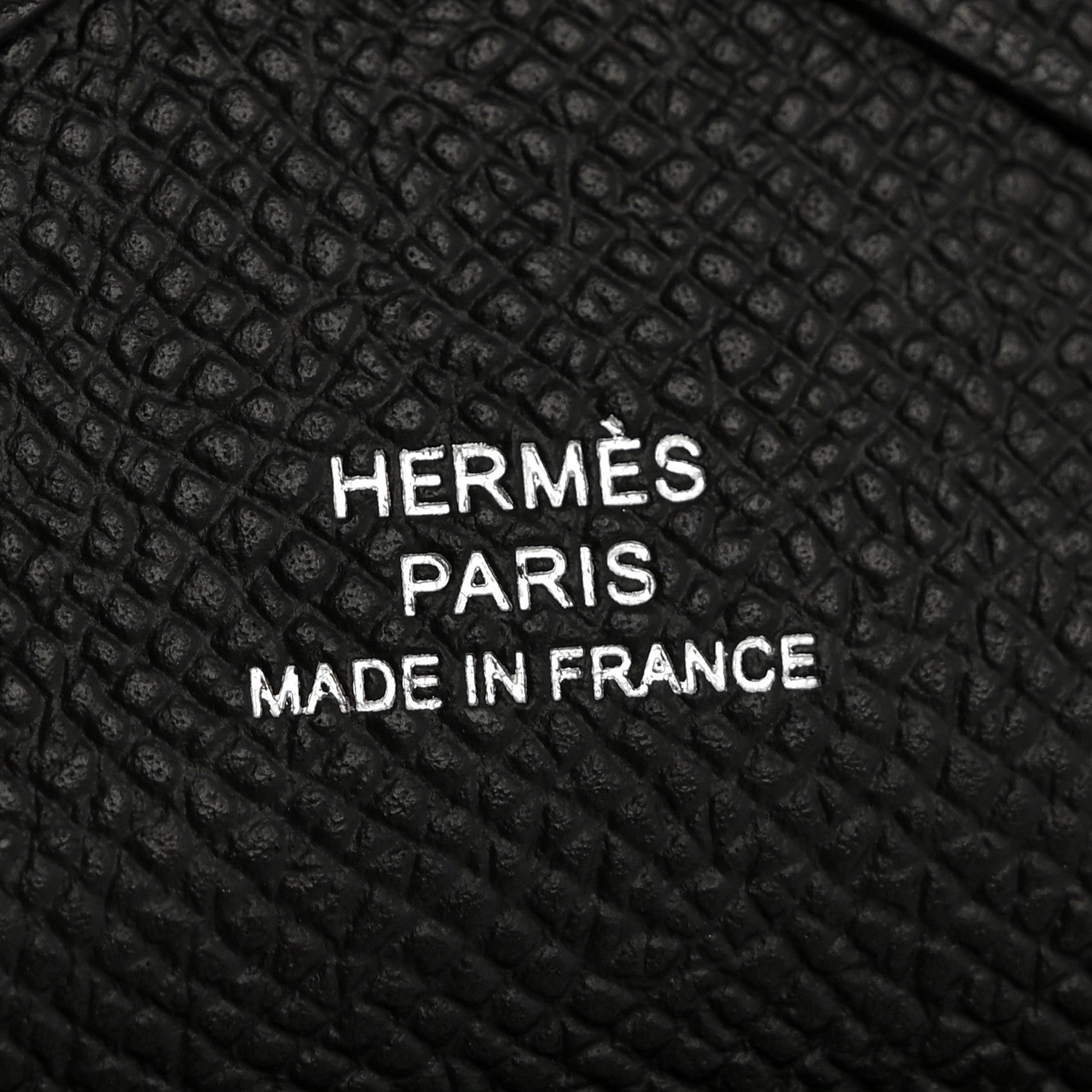 Hermes Epsom Calvi Duo Card Case Black 6 of 9