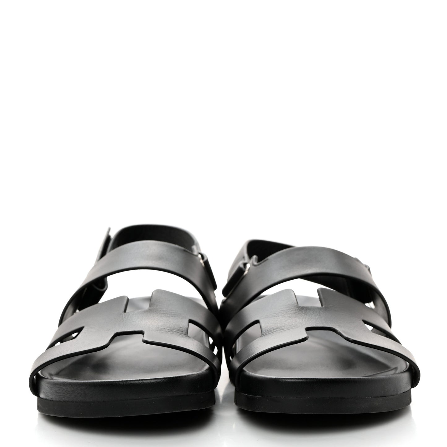 Calfskin Womens Takara Sandals 38 Black