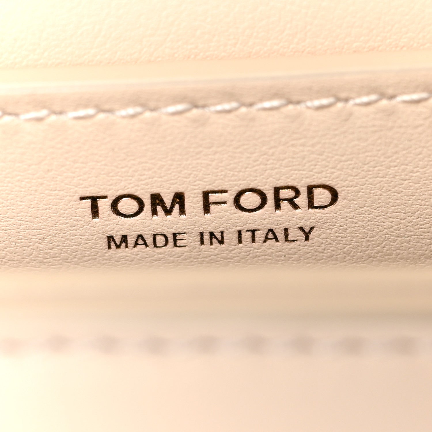 Tom Ford Calfskin Small T Clasp Chain Bag Vanilla 6 of 12
