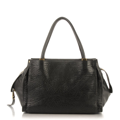 Chloe Pebbled Calfskin Dree Shoulder Bag Black 1 of 8
