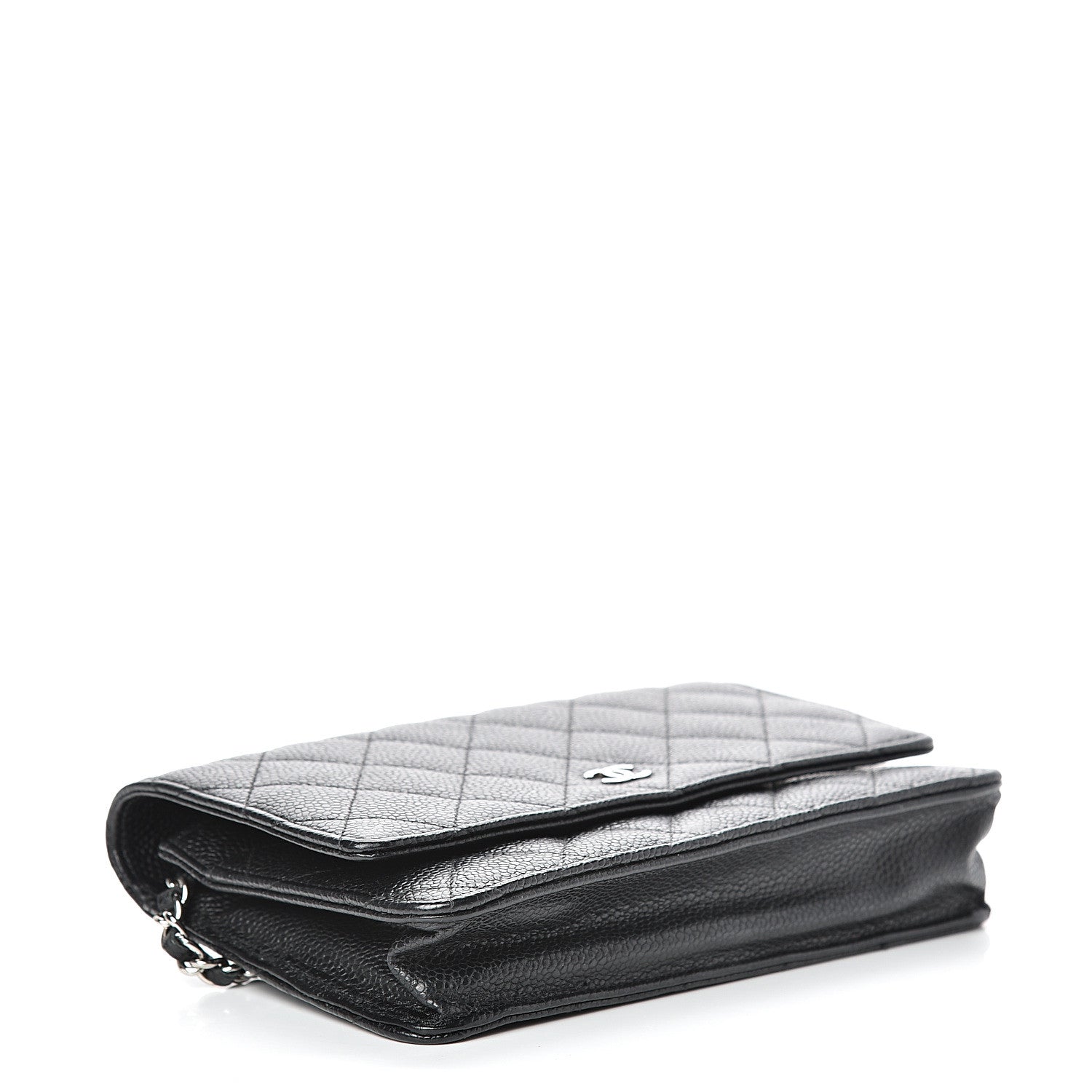 Chanel Caviar Quilted Wallet On Chain WOC Black 3 of 13
