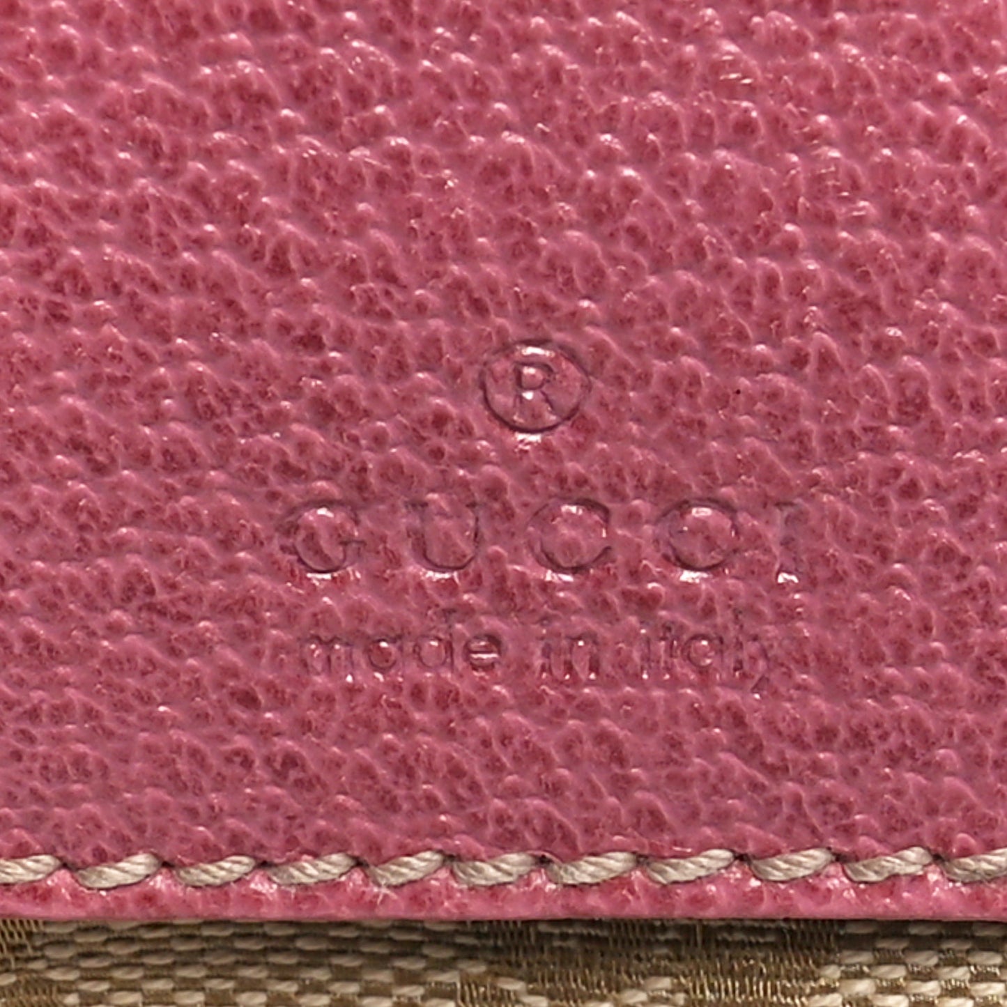 GG Monogram Web Double Pocket Belt Bag Pink
