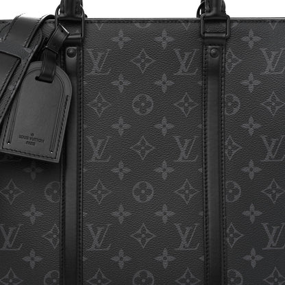 Louis Vuitton Monogram Eclipse Sac Plat Horizontal Zipper 6 of 10