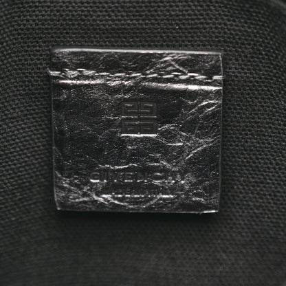 Givenchy Metallic Calfskin Small Voyou Bag Silver 6 of 10