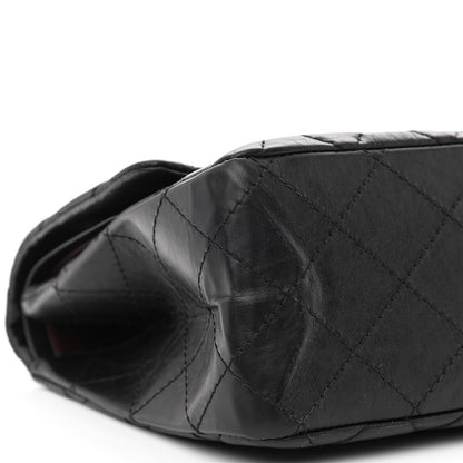 Chanel Aged Calfskin Quilted 2.55 Reissue 227 Flap Black 11 of 12