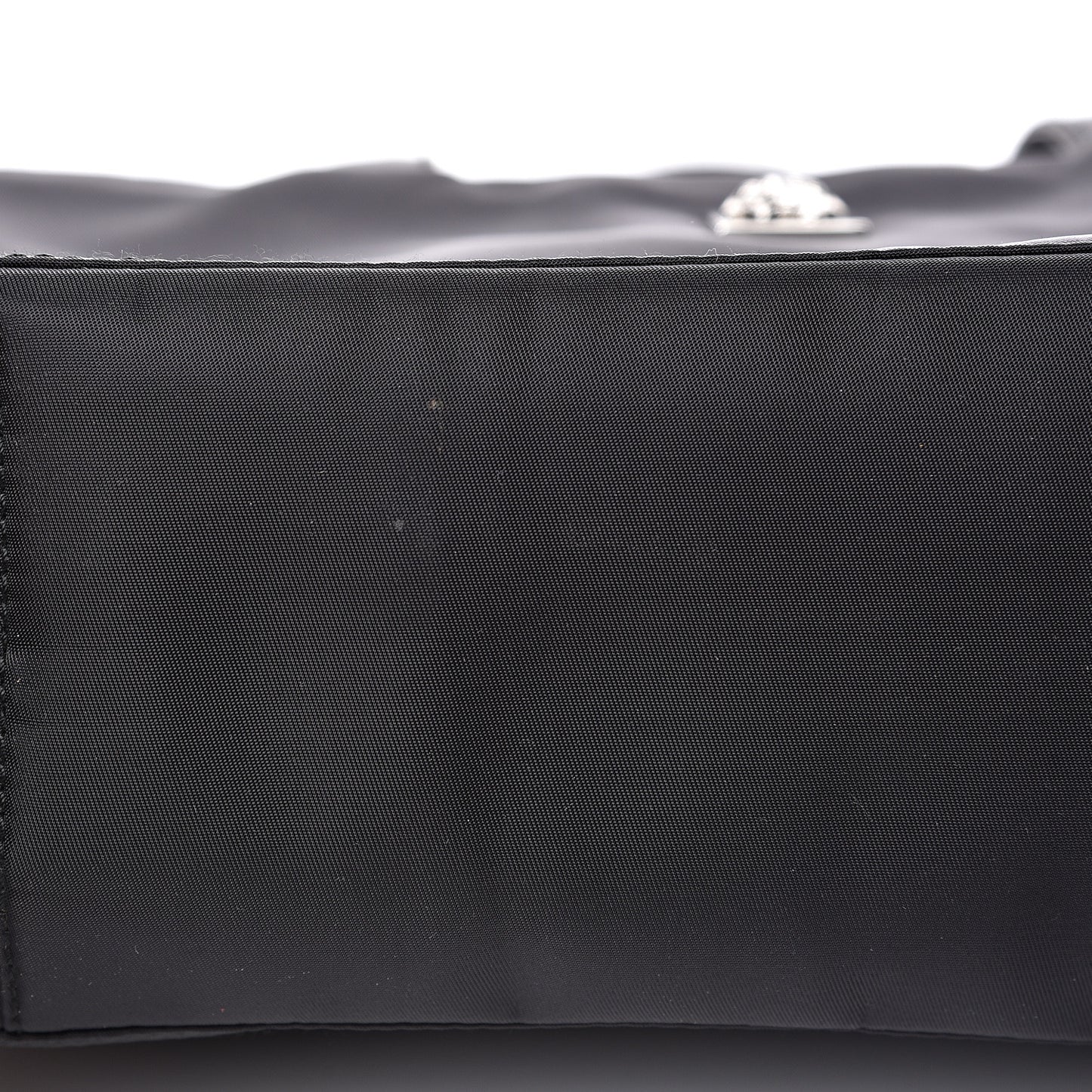 Nylon Bowler Bag Black