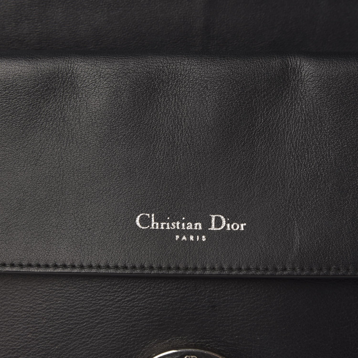 Christian Dior Smooth Calfskin Tri-Color Medium Be Dior Flap Black Blue Red 7 of 13