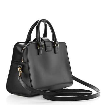 Saint Laurent Calfskin Monogram Baby Cabas Black 3 of 15