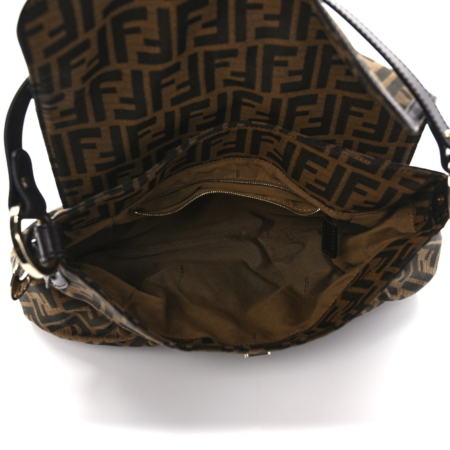 Fendi Zucca Medium Chef Shoulder Bag Tobacco 5 of 9