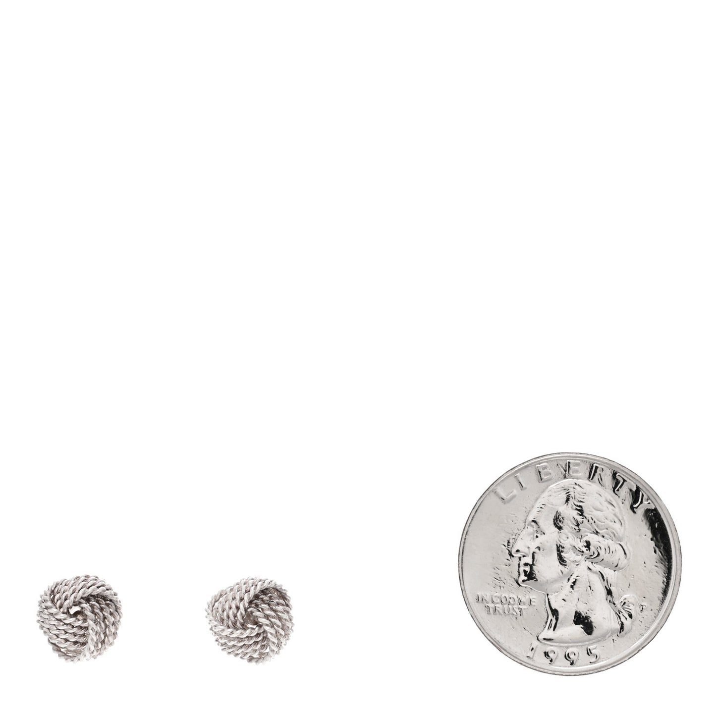 Sterling Silver Twist Knot Earrings