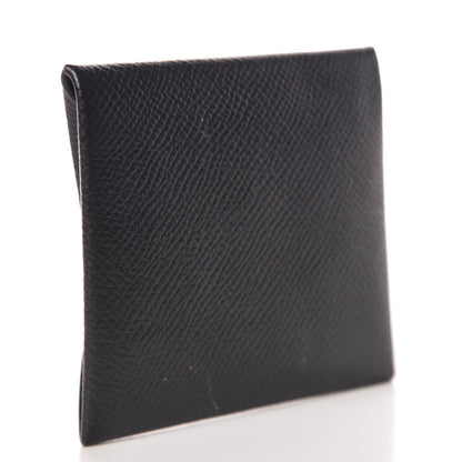 Hermes Epsom Bastia Coin Purse Black 3 of 10