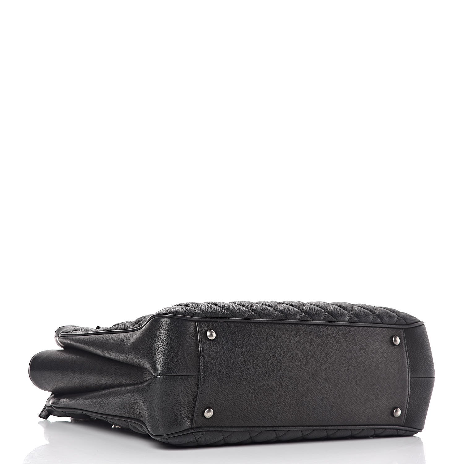 Chanel Caviar Quilted City Shopping Tote Black 4 of 10
