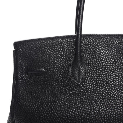 Hermes Taurillon Clemence Birkin 35 Black 22 of 25