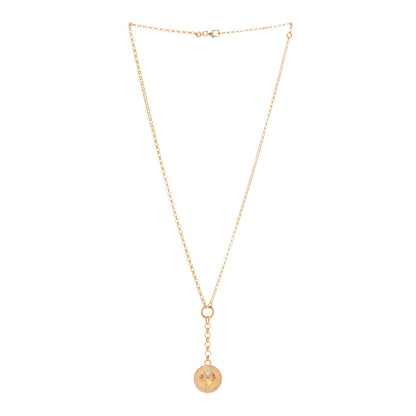 Foundrae 18K Yellow Gold Diamond Protection Baby Mixed Belcher Extension Chain Necklace 3 of 6