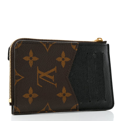 Louis Vuitton Monogram Recto Verso Card Holder Black 3 of 7