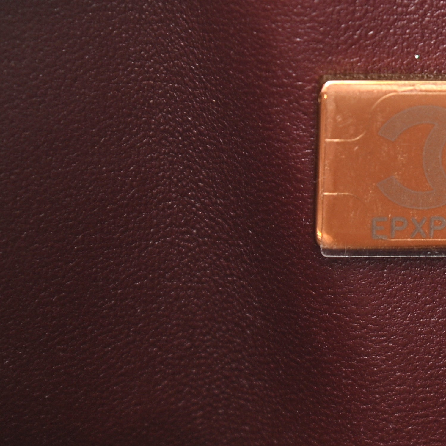 Chanel Caviar Quilted Small Double Flap Burgundy 7 of 10