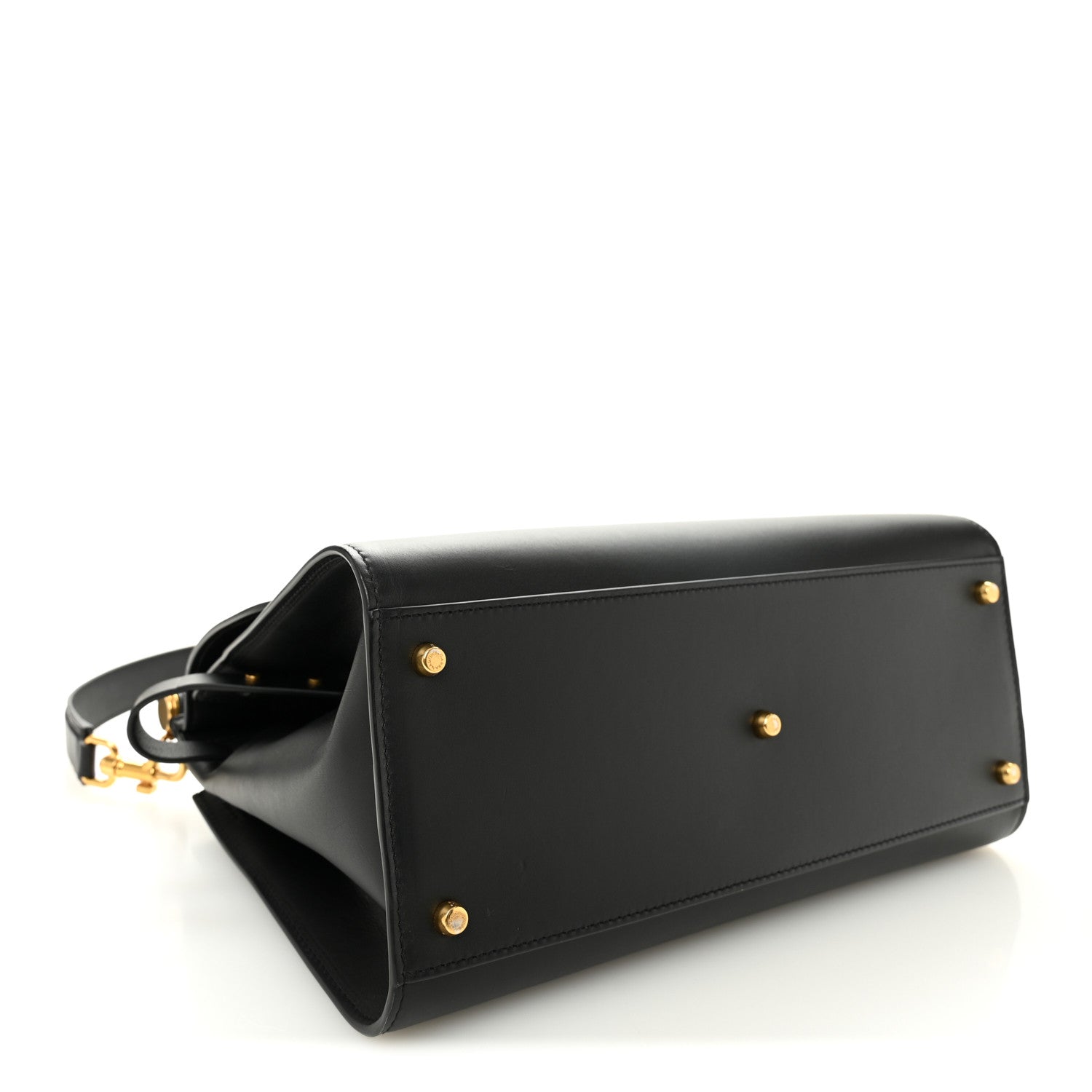 Dolce & Gabbana Vitello Morbido Large Sicily 58 Bag Black 4 of 9