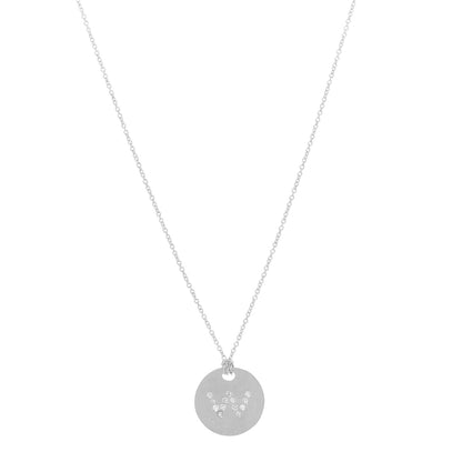 Roberto Coin 18K White Gold Diamond Tiny Treasures Initial W Pendant Necklace 1 of 7