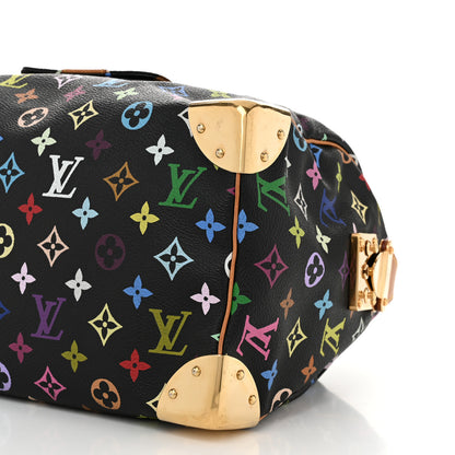 Louis Vuitton Monogram Multicolor Speedy 30 Black 9 of 10