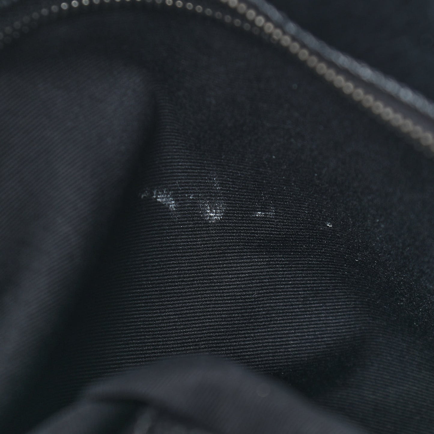 Crinkled Calfskin Matelasse Monogram Large Niki Shopping Tote Bag Black