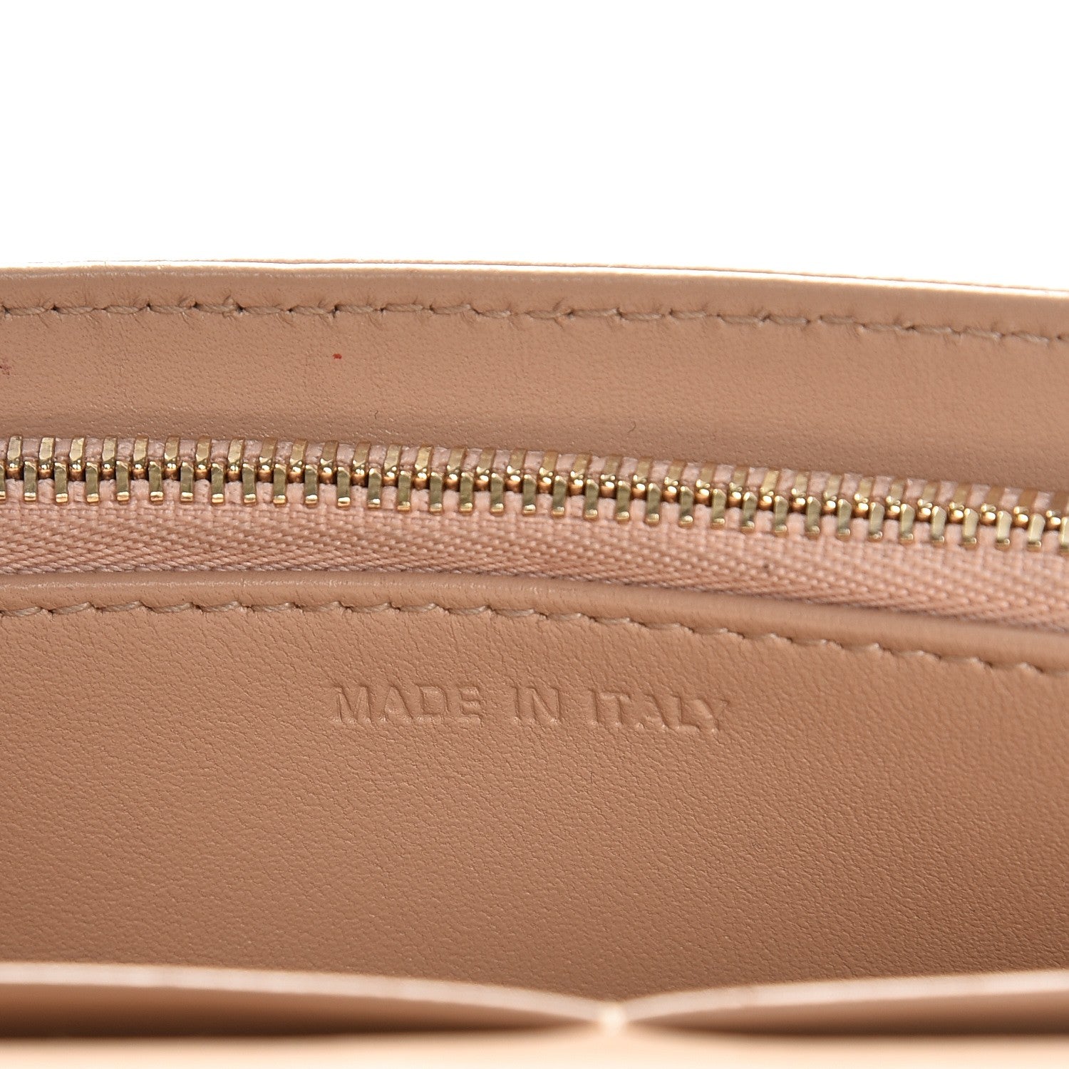 Christian Dior Grained Calfskin Diorama Wallet on Chain Pouch Nude 7 of 9