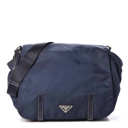 Prada Tessuto Nylon Vela Messenger Bag Baltico 1 of 11