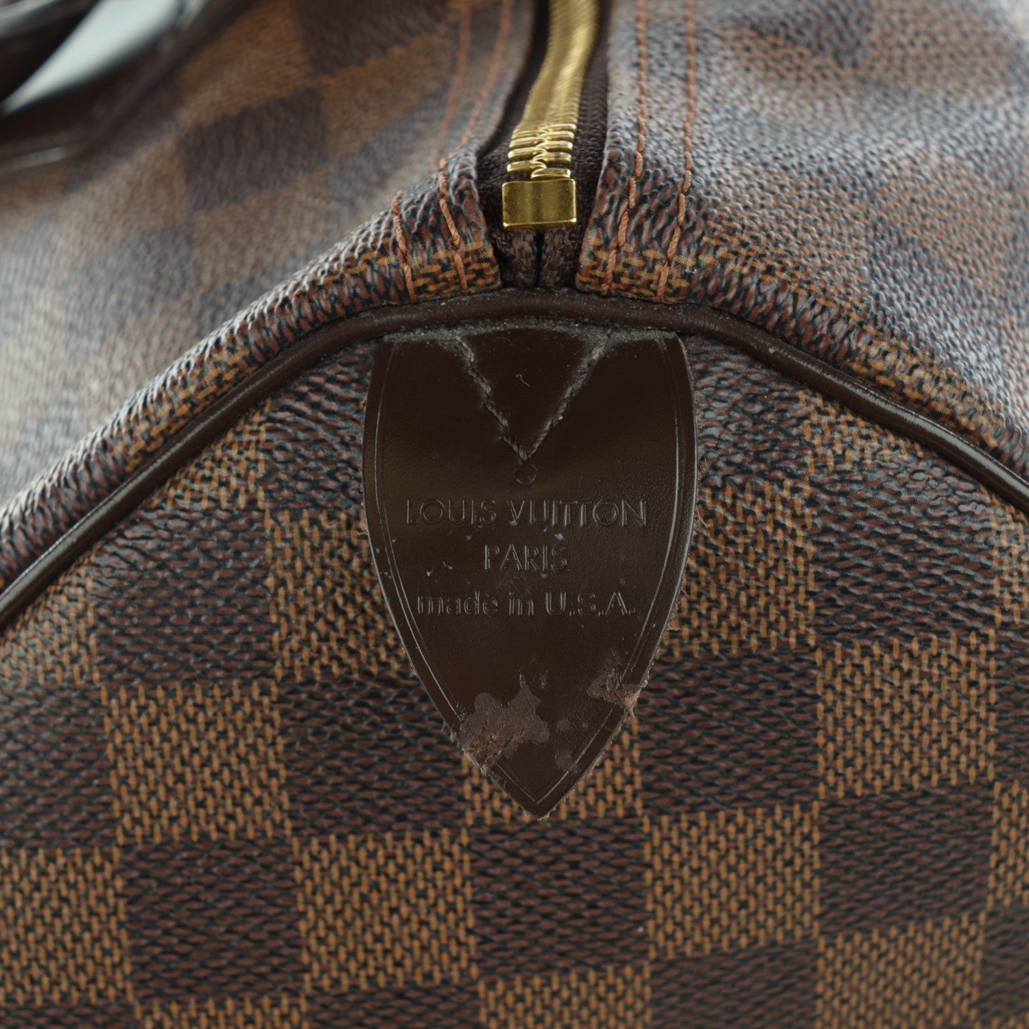 Louis Vuitton Damier Ebene Speedy 35 5 of 7