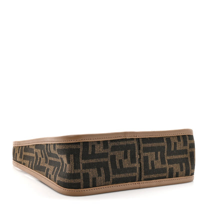 Fendi Fabric Jacquard Vitello Grace FF 1974 Mini Fendessence Shoulder Bag Tobacco Moro Ebano 4 of 10