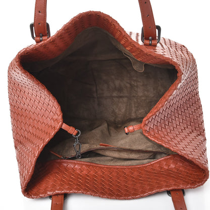Bottega Veneta Nappa Intrecciato Large Seamless Tote Rust 5 of 8