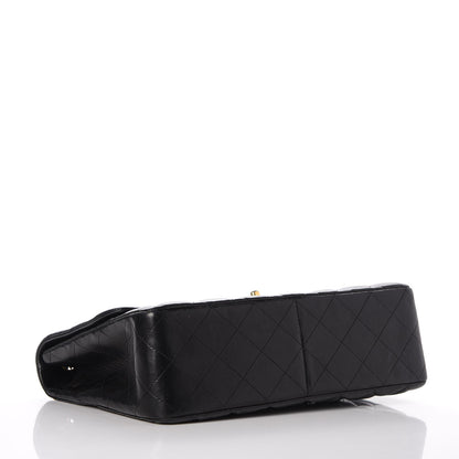 Chanel Lambskin Quilted Jumbo Single Flap Black 5 of 9