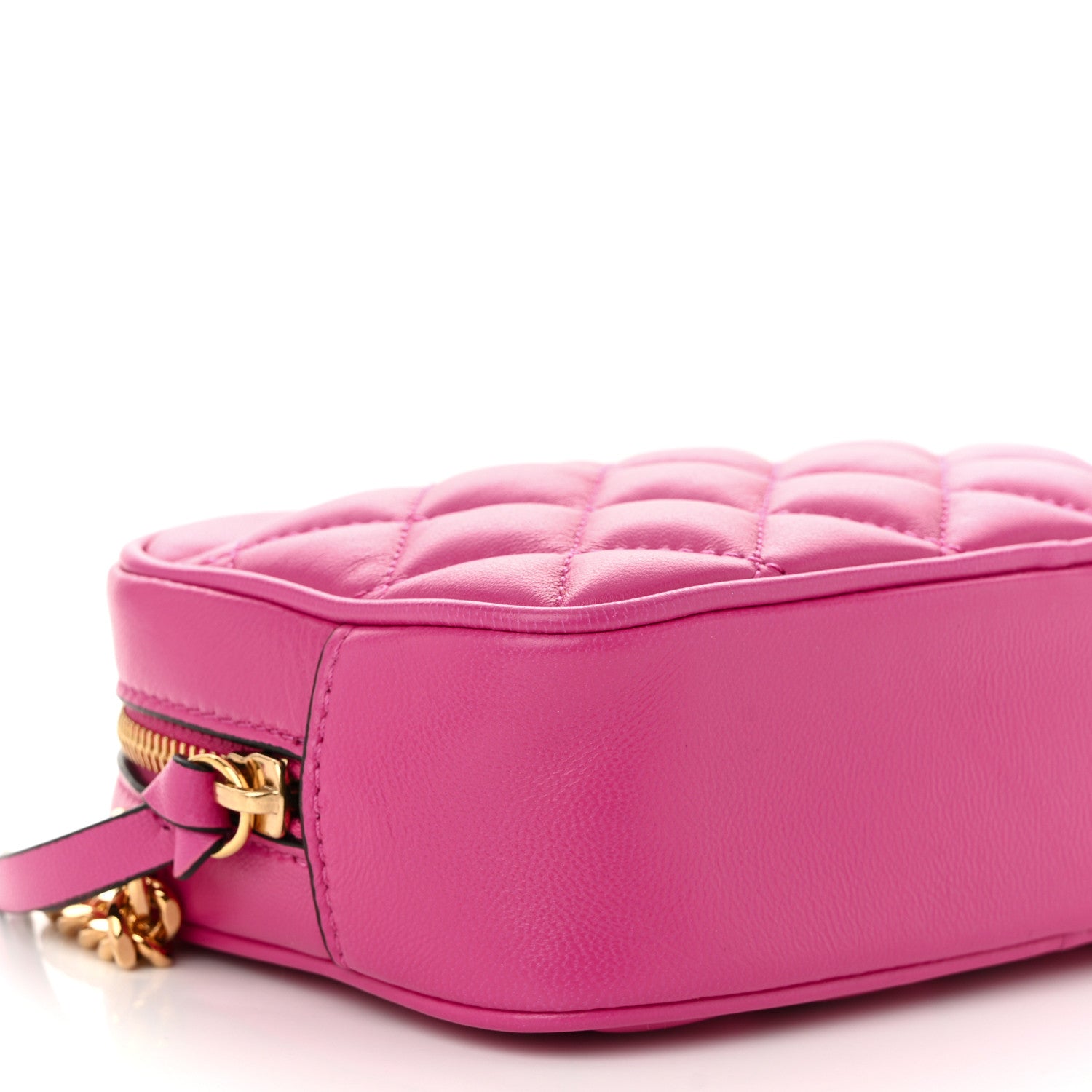 Versace Nappa Quilted La Medusa Camera Bag Orchid 8 of 10