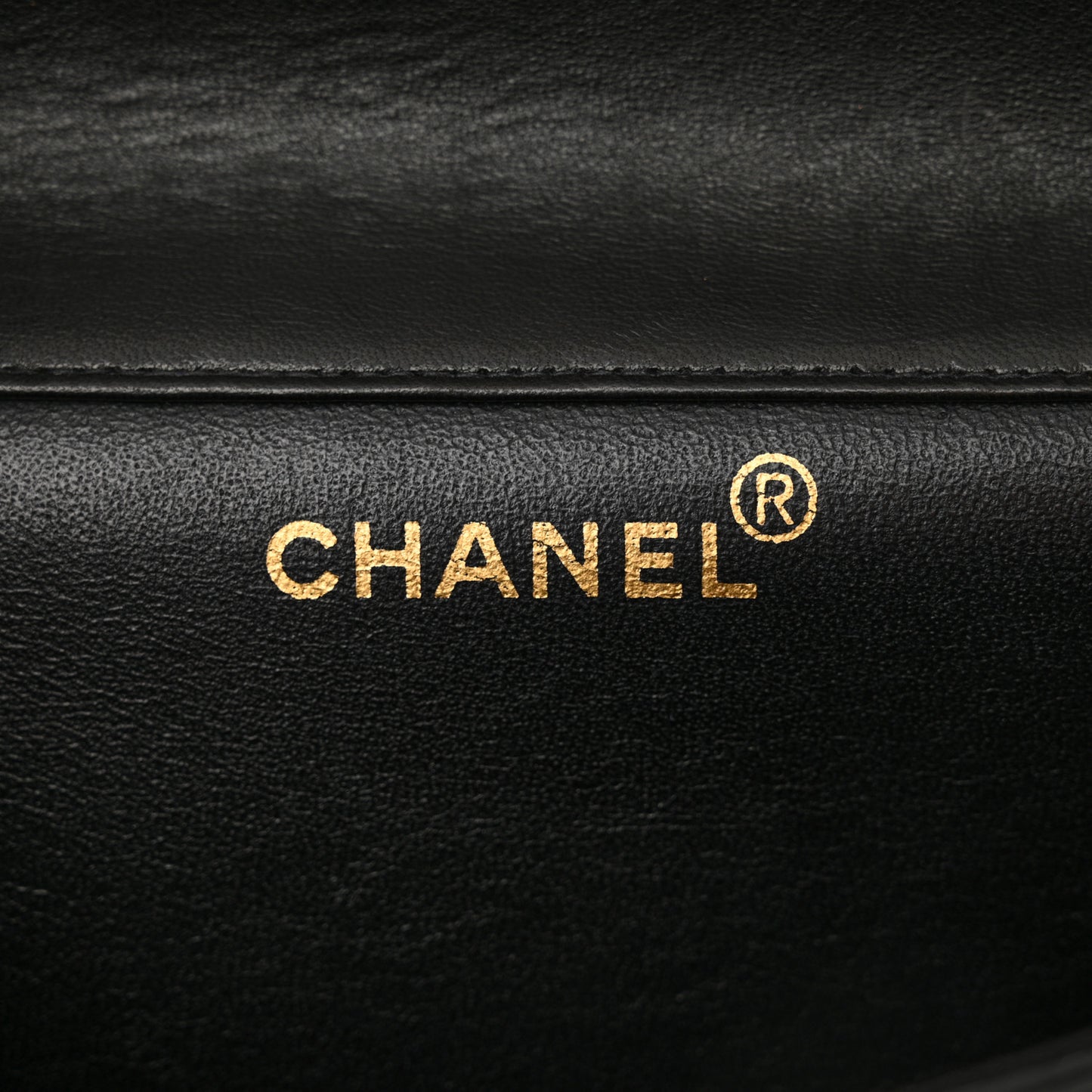 Patent Quilted Small Double Sided Flap Black