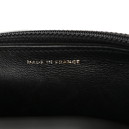 Chanel Lambskin Chevron Boy Wallet On Chain WOC Black 7 of 11