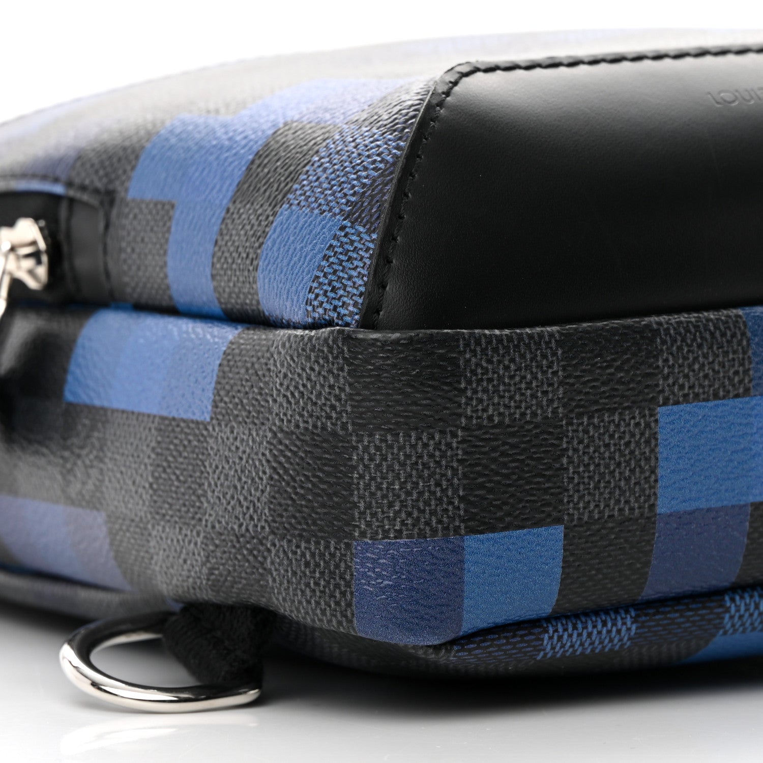 Louis Vuitton Damier Graphite Pixel Avenue Sling Backpack Blue 9 of 12