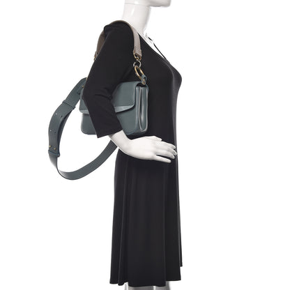 Chloe Calfskin Small C Double Carry Cloudy Blue 2 of 10