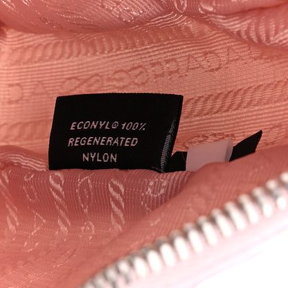 Prada Re-Nylon Saffiano Mini Re-Edition 2005 Bag Alabastro 7 of 13
