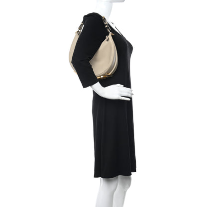 Fendi Vitello Grace Matte Small Fendigraphy Hobo Bag Dark Coffee 2 of 10