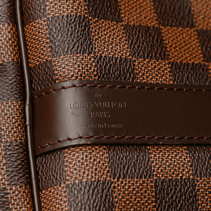 Louis Vuitton Damier Ebene Keepall Bandouliere 55 6 of 9