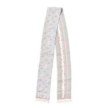 Louis Vuitton Silk Monodots Bandeau Light Blue 2 of 3
