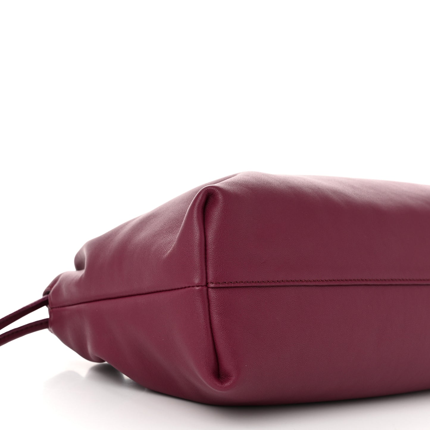 Mellow Nappa Medium Donut Chain Flamenco Knot Clutch Syrup