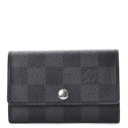 Louis Vuitton Damier Graphite Multicles 6 Key Holder 1 of 8