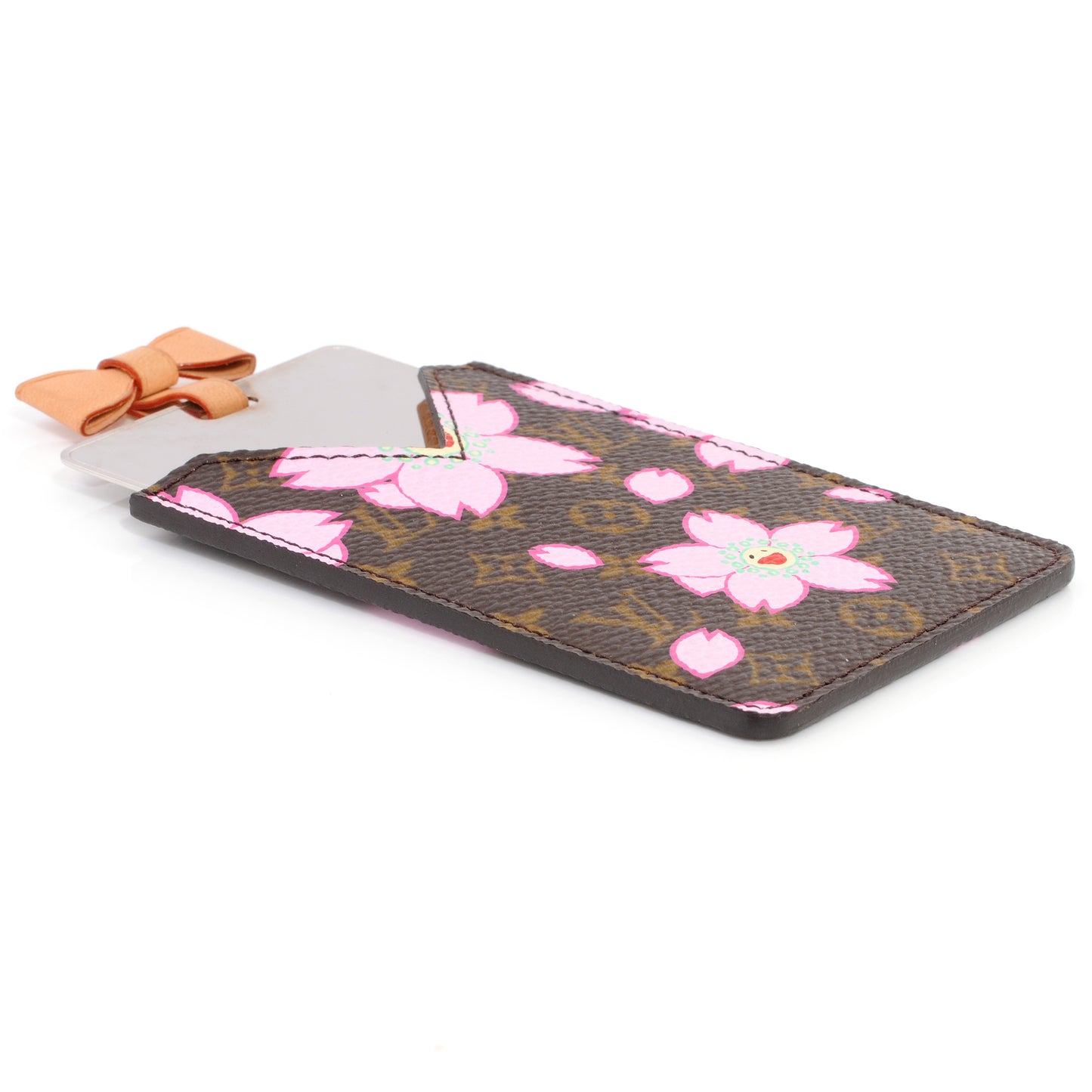 Monogram Cherry Blossom Mirror With Case Brown