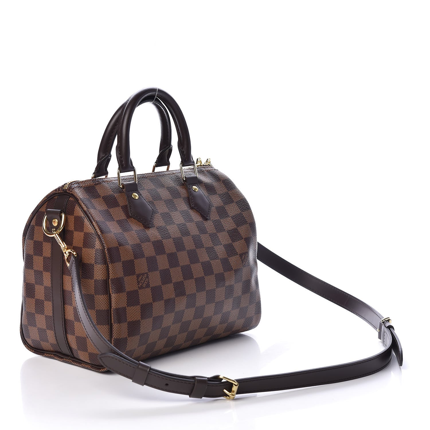 Louis Vuitton Damier Ebene Speedy Bandouliere 25 4 of 12